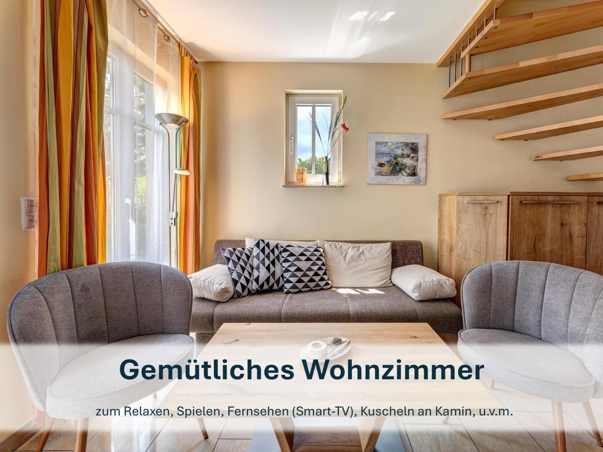 Apartment Paradies-ambiente - Strandnah, Sauna, Kamin, Hundefreundlich